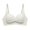 Beige, variant on Women Bras Under $ 5.00,Casual Sexy Front Button Shaping Cup Shoulder Strap Underwire Bra Plus Size Extra-Elastic Wirefree