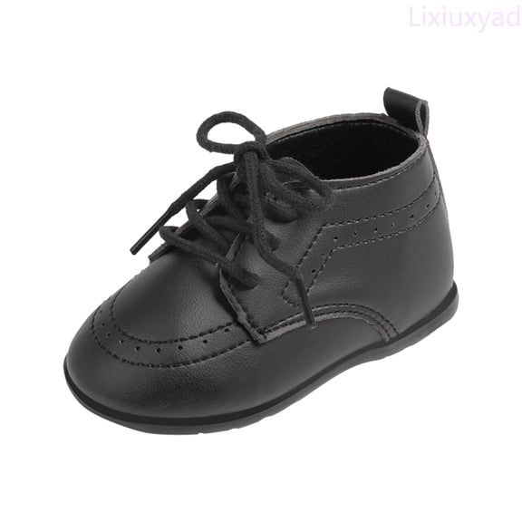 Lixiuxyad Baby Shoes Spring And Autumn 0 1 Year Old Baby Shoes Casual British Style Walking Shoes Breathable Sneakers Sizes 4(Toddler 0-6 Months)