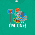thumbnail image 4 of Inktastic Basketball 1st Birthday for One Year Old Boys Baby T-Shirt, 4 of 5