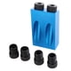 thumbnail image 3 of Kit de plantilla de taladro de enchufe, localizador de perforación de ángulo de agujero de 15 grados, herramientas manuales de madera para guía de carpinteros de aluminio Amonsee  No, 3 of 5