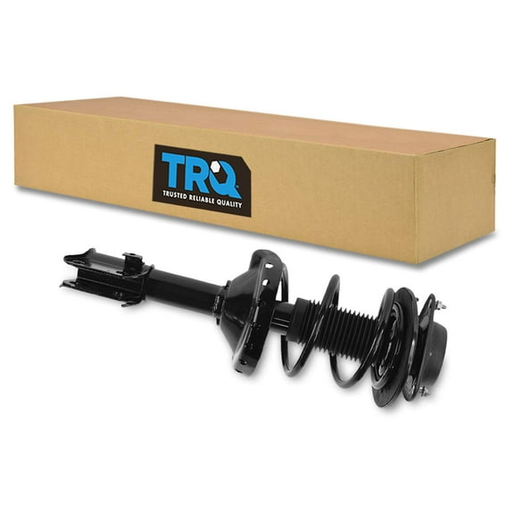 TRQ Front Left Complete Strut & Coil Spring Assembly Drivers Side Fits Select 2005-2009 Subaru Legacy