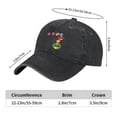 thumbnail image 3 of Vintage Cotton Washed Distressed Baseball Cap - Colorful Gemstone Design Dad Hat for Men & Women Curved Brim Ventilated Eyelets, 3 of 6