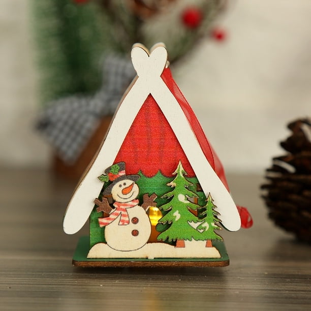 XWSHYW Aparatos Electrónicos Cabaña de Troncos Iluminada para Navidad: Una Celebración de Alegría Navideña Cabaña de Troncos Iluminada para Navidad: Una Celebración de Alegría Navideña
