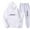White F, variant on Edvintorg Christmas Matching Sets Women Clothing 2 Piece Outfits Hooded Sweatshirt with Jogger Pants Tracksuit Fall Winter Fashion Clothing