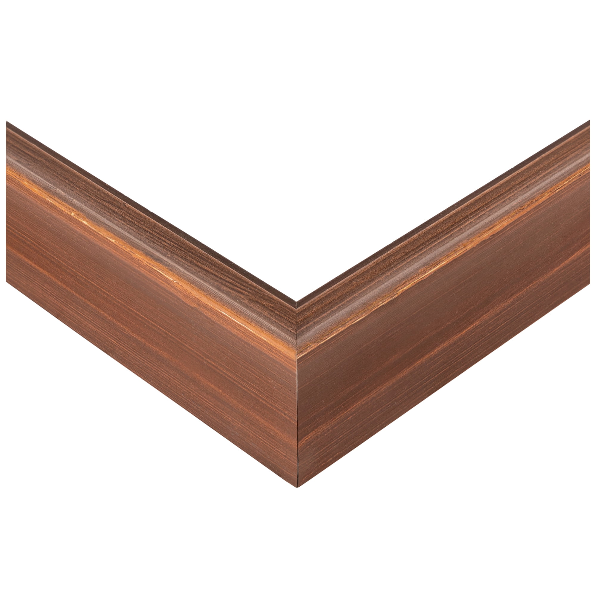 ArtToFrames 18" x 24" Painted Dark Orange Picture Frame, 18x24 inch Red Wood Poster Frame (WOM-4950)