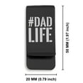 thumbnail image 2 of Stainless Steel #DadLife Classic Slim Money Clip Credit Card Holder, 2 of 2