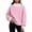 Pink, variant on POROPL Sweatshirts for Women,Oversized Mock Neck Pullover Sweatshirt Casual Long Sleeve Fleece Top