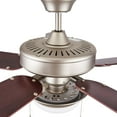 thumbnail image 7 of 52HEF5SN-ES-LED-Concord Fans-Heritage Fusion - 52 Inch 5 Blade Ceiling Fan with Light Kit   Satin Nickel Finish with Rosewood/Black Forest Blade, 7 of 7