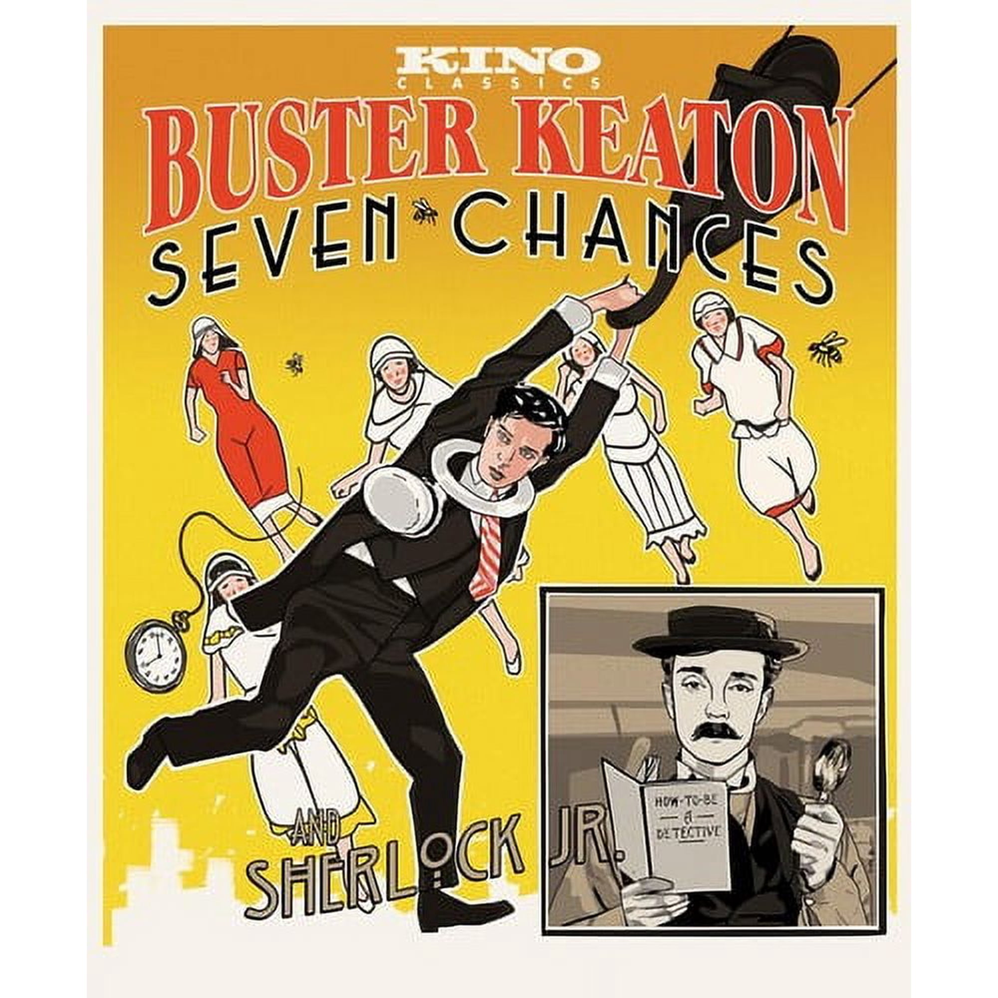 Seven Chances And Sherlock Jr. (Blu-ray), Kino Classics, Comedy