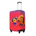 thumbnail image 2 of Cute Anime Cartoon Minions Travel Suitcase Protective Cover Trunk Case Washable Elastic Luggage Cover Fits Small Suitcase Protector Baggage With Concealed Zipper Gifts, 2 of 5