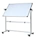 thumbnail image 3 of VIZ-PRO Double-sided Magnetic Mobile Whiteboard, 60 x 36 Inches, Aluminium Frame and Stand, 3 of 5