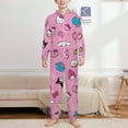 thumbnail image 2 of Hello Kitty Hooded Union Suit Pajama Soft Comfy PJs Sleepwear, 2 of 7