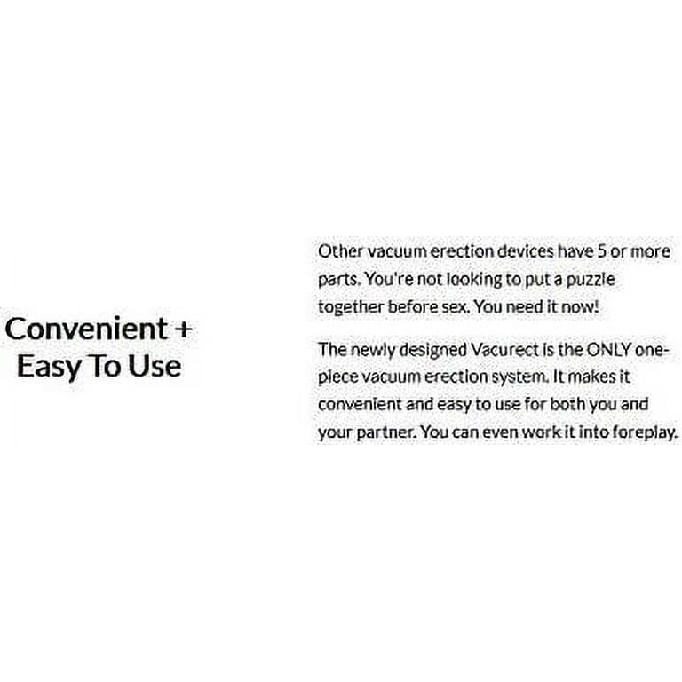 Using a Vacurect pump for penile rehabilitation Recovering Man