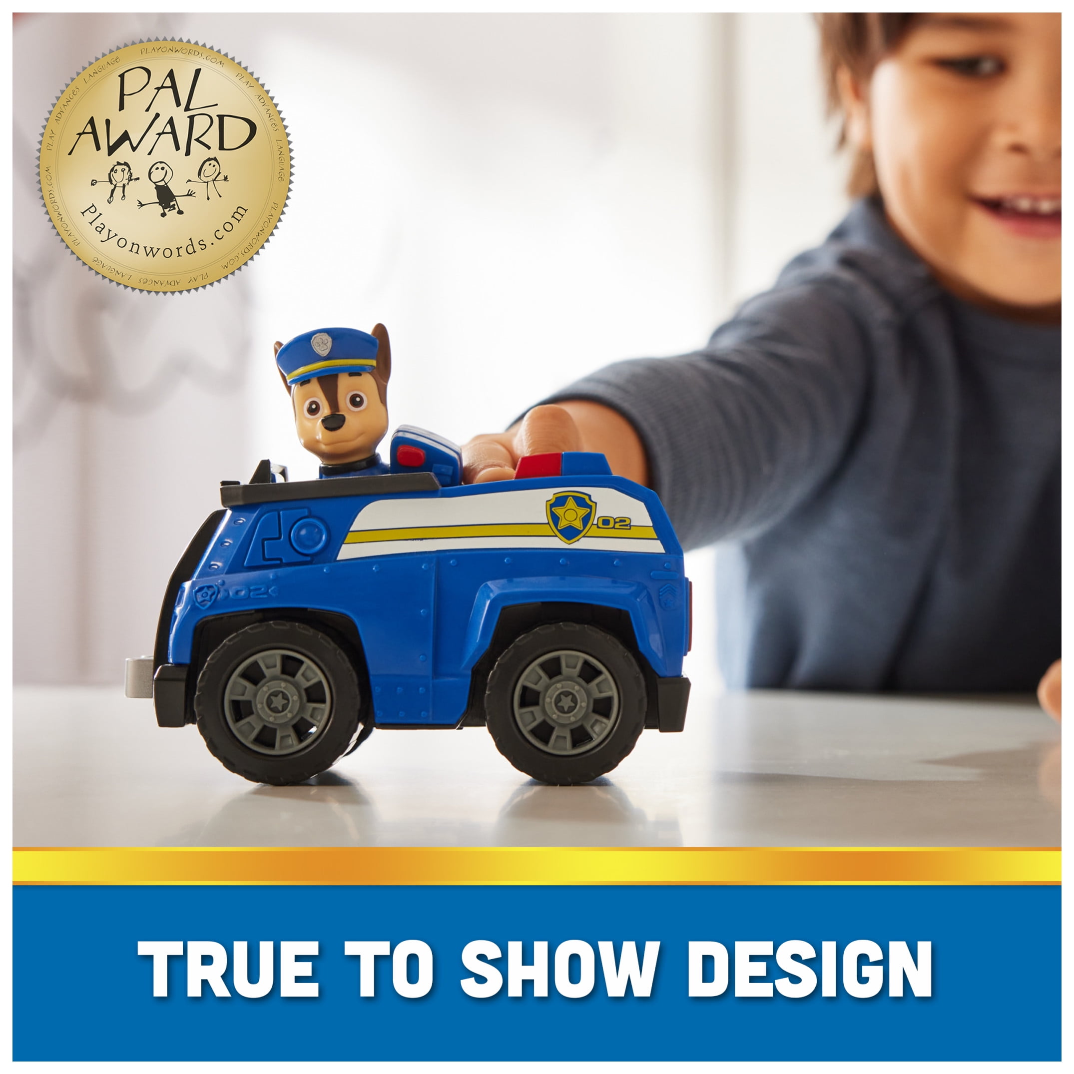 PAW Patrol, Chase’s Patrol Cruiser with Figure, Toys for Kids Ages 3 and Up  (图4)