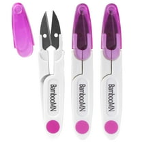 JubileeYarn Professional Multi-Purpose Thread Snips - Purple - 3 Pairs