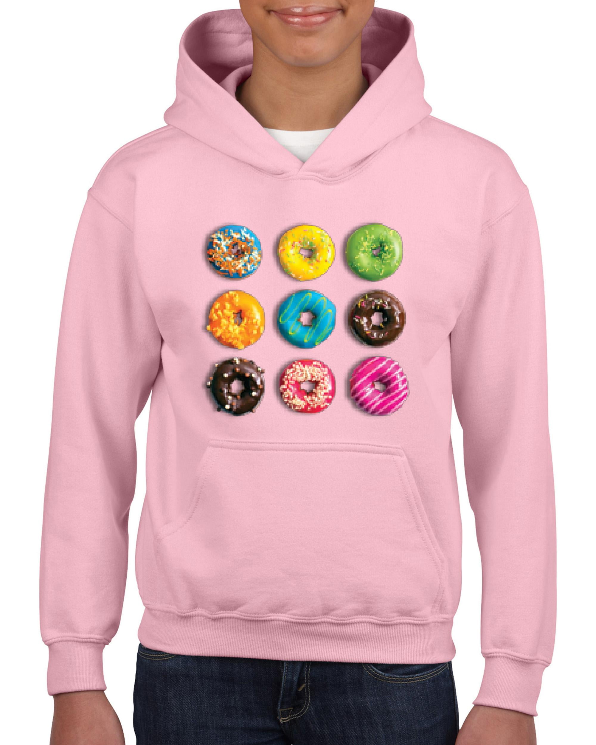 pink donut hoodie