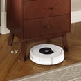 thumbnail image 6 of 26” Tall Mid-Century Modern 3 Drawer Cherry Nightstand, Wood Bedside Table with Gold Knobs for Bedroom or Living Room, 6 of 8