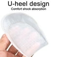 thumbnail image 5 of Yesbay 2 Pairs Silicone Heel Cups for Plantar Fasciitis Heel Pain Relief Gel Heel Protectors Sore Feet Support Achilles Tendonitis Insoles, 5 of 6