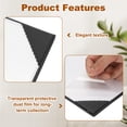 thumbnail image 3 of 11x8.5 Certificate Holder with Stand, Single-Sided Document Holders Vertical for Award Diploma Graduation Achievement Business License, Black, 3 of 5