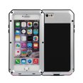 thumbnail image 6 of Rugged Shock-Resistant Hybrid Full Cover Case for iPhone 6 Plus, Silver, 6 of 7