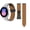 Grey, variant on Band for Garmin Venu/Venu sq/Venu sq2/Venu 2 plus, 20mm Watch Strap with Folding Clasp Leather Replacement Wristband Compatible with Vivoactive 3/Approach S40/Forerunner 245 White