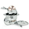 Copper Ellipse 7 Pc Cookware Set