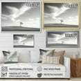 thumbnail image 4 of Designart "Monochrome Lone Tree In Field" Tree Floater Framed Canvas Wall Art, 4 of 5