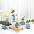 thumbnail image 4 of Glass Bud Vases Set of 36, Small Glass Vase for Flowers, Blue Small Vases for Centerpieces, Vintage Bud Vase in Bulk for Wedding, Party, Events, Reception, Home Decor, 4 of 6