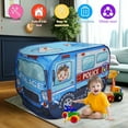 thumbnail image 2 of AEVXKHI Kids Pop Up Play Tent Polyester Children Play Tent Folding Indoor Outdoor Toddler Playhouse Tent Car Style Boy Girl Play Tent with Storage Bag for Kids Toddlers Indoor Outdoor, 2 of 10