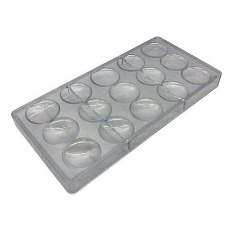 

Xigeapg Design Oblate Chocolate Mold Volcanic Polycarbonate Chocolate Moulds PC Candy Forms