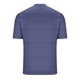 thumbnail image 4 of Blusas y camisas de manga corta y cuello redondo para hombre, blusa informal de poliéster de color liso con botones y cuello redondo a la moda para hombre., 4 of 5