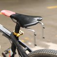 thumbnail image 5 of Adaptador de jaula para asiento de bicicleta, respaldo doble, soporte para botella de agua (plateado), 5 of 5