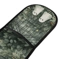 thumbnail image 4 of Yayeee Double Oven Mitt Kitchen Heat Resistant Baking 35" x7" Quilted Glove, Cute Ghosts Playing, 4 of 6
