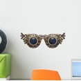 thumbnail image 1 of Steampunk Goggles Wall Decal Wallmonkeys Peel and Stick Decals for Boys (12 in W x 6 in H) WM502973, 1 of 4