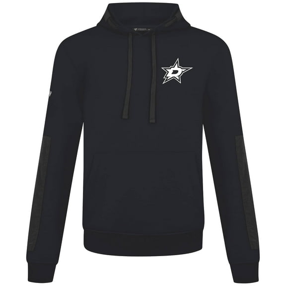Men's Levelwear Black Dallas Stars Bombay Response Pullover Hoodie