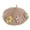 Khaki, variant on Dragonus Baby Girl Cute Flower Hat Wool Cute Beret Girl Retro Autumn Winter Accessories