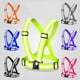 thumbnail image 1 of Chaleco reflectante de protección para correr de noche con correas reflectantes Ropa reflectante para montar a caballo Ropa con correas elásticas Chaleco protector, 1 of 4