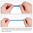 thumbnail image 3 of Flat Elastic Band for Sewing 1/8" x 109 Yards Water Blue Braided Stretch Strap Cord Roll for Wigs Crafts, 3 of 5