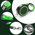 thumbnail image 2 of Correa retráctil verde de 8 m, correa retráctil para perros, correa automática de entrenamiento para perros de hasta (50 kg), 2 of 5