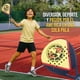 thumbnail image 4 of Pala de Padel Jr. Pro America 80's MonPadel Niño - Amarillo/Azul, 4 of 10