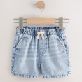 thumbnail image 3 of BULLPIANO Girls' Slim Fit Denim Shorts with Zipper & Button Closure, Multi-Pocket Jean Shorts Design for Summer, 3 of 5
