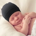 thumbnail image 3 of 6 Pack Baby Beanie Hats for Unisex Infant Toddler Cotton Beanie Newborn Hospital Hat for Boys Girls 0-6 Months, 3 of 7