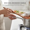 thumbnail image 6 of Sunhouse Stainless Steel Sauce Pan with Lid 1.5 Quart, Induction, Oven Broiler Safe 600F, Multipurpose, Compatible w/ All Cooktops, 6 of 7