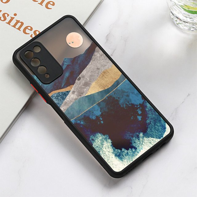 Funda mate para Huawei P40 Lite P20 Pro Nova 5T Honor 50 70 8x 9A 9X 10X Lite 50 SE P Smart 2021 Y9 Prime 2019 Fivean unisex