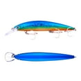 thumbnail image 3 of 13cm 36g Fishing Lure Simulated Streamlined Long Tongue Sharp Hook Sea Fishing Sinking Artificial Minnow Bait Fishing Supplies, 3 of 8