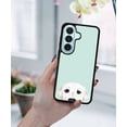 thumbnail image 5 of WIRESTER Shockproof Soft Rubber Cover Case for Samsung Galaxy S26+ / S26 Plus 6.7" 2026, Animal White Labrador Retriever Dog On Aero Blue Background, 5 of 5