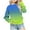 Blue, variant on TFEOQRY Toddler Boys Girls Fashion Sweatshirts Cute Gradient Shiny Long Sleeve Crewneck Sweatshirt Pullover Top