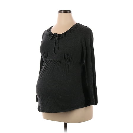 

Pre-Owned Motherhood Women s Size L Maternity Long Sleeve T-Shirt