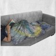 thumbnail image 6 of Mandala Soft Flannel Fleece Throw Blanket, Geometry Element Complex Oriental Motifs with Vivid Colors Star Pattern, Cozy Plush for Indoor and Outdoor Use, 50" x 60", Multicolor, by Ambesonne, 6 of 6