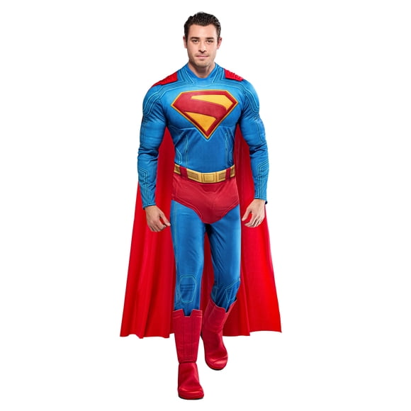 Disfraz Rubies Superman 2025 para hombre talla XL con mono acolchado